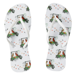 Cardinals Corner Flip Flops (choose colour)