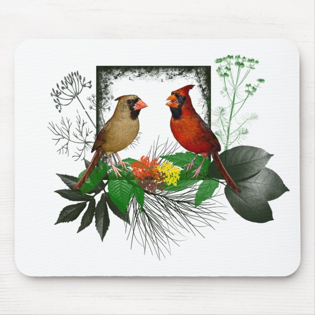 Cardinals Corner Mousemat (choose colour) (Front)