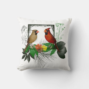 Cardinals Corner Pillow (choose colour)