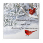 cardinals from heaven ceramic tile<br><div class="desc">cardinals from heaven ceramic tile</div>