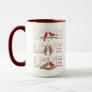 Cardinals Love is Love Mug