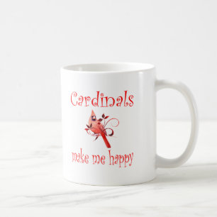 Cardinals Make Me Happy Coffee Mug
