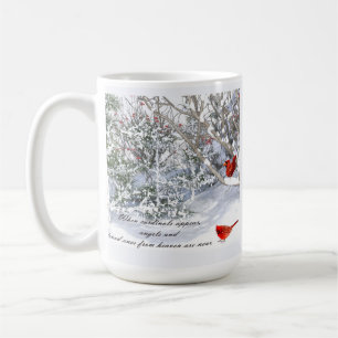cardinals message from heaven mug