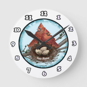 Cardinals Nest clock