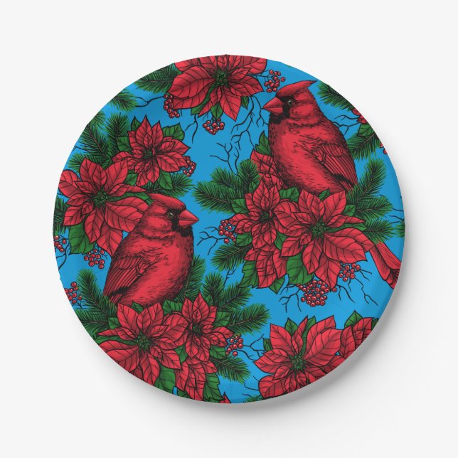 Cardinals Paper Plate (Front)