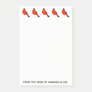 Cardinals Post-it Notes