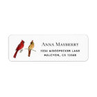 Cardinals Return Address Label