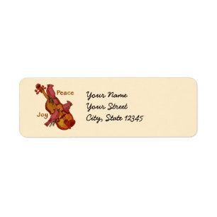 Cardinals Violin address labels