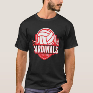 Cardinals Volleyball Back to School Spirit R Long T-Shirt