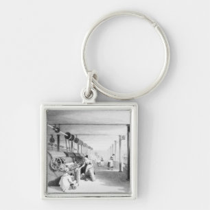 Carding, Drawing and Roving Key Ring