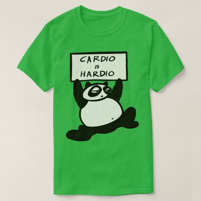 Cardio is Hardio 3 T-Shirt (Design Front)