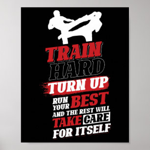 Cardio Kickboxing Design For Kickboxer  Poster