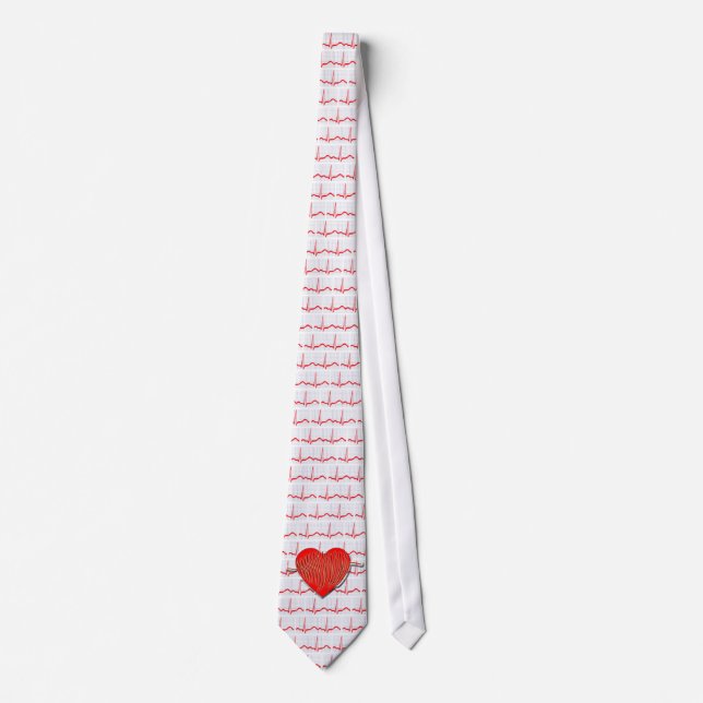 CARDIOGRAM WITH HEART TIE (Front)