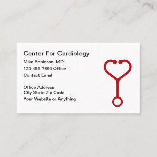 Cardiologist Cardiology Medical Centre Business Card