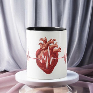 Cardiologist Heart Doctor Cardiology medical Nurse Mug