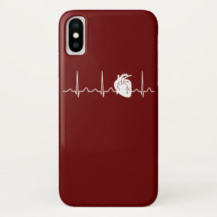 Cardiologist Heartbeat iPhone X Case