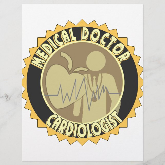 CARDIOLOGIST LOGO - HEART DOCTOR (Front)