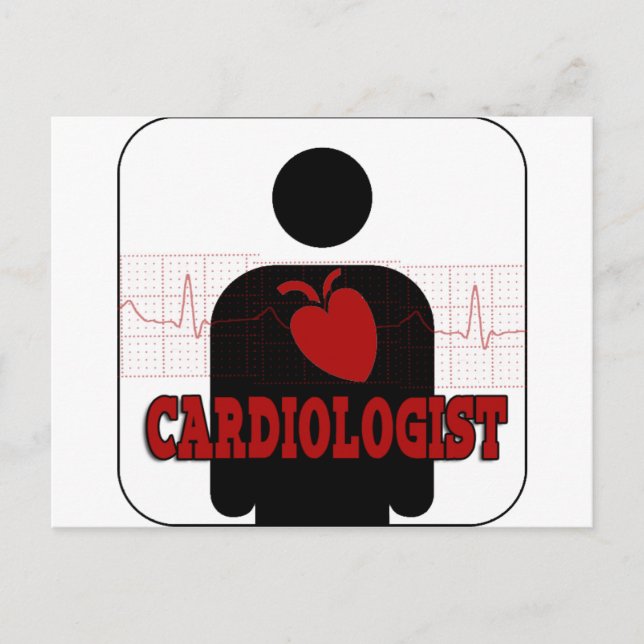 CARDIOLOGIST LOGO POSTCARD (Front)
