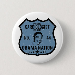 Cardiologist Obama Nation 6 Cm Round Badge