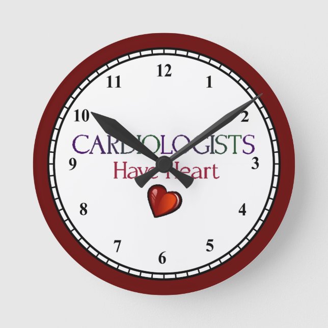 Cardiologist Round Clock (Front)