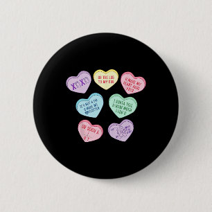 Cardiology Cardiologist Cardiac Nurse Valentine Da 6 Cm Round Badge