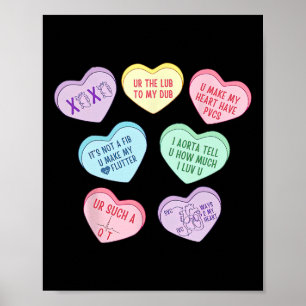 Cardiology Cardiologist Cardiac Nurse Valentine Da Poster