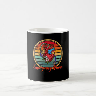 Cardiology Cardiologist Cardiograph Nurse Professi Coffee Mug