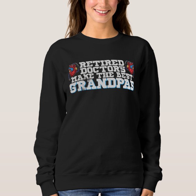 Cardiology Cardiologist Cardiograph Nurse Professi Sweatshirt (Front)