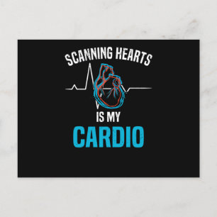 Cardiology Cardiologist Heart Heartchair Heartbeat Postcard
