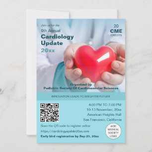 Cardiology Cardiothoracic Medical Conference Invitation