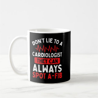 Cardiology Heart Sonography Cardiac Nurse Cardiolo Coffee Mug