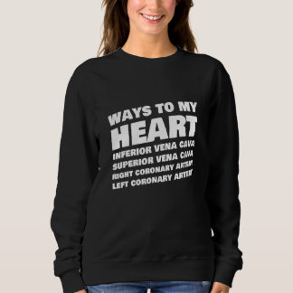 Cardiology Heart Student Medical Cardiologist Sweatshirt