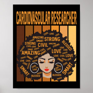 Cardiovascular Researcher Black History Month Prid Poster