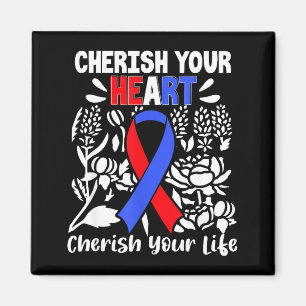 Cardiovascular Support Wear Red Heart Health Aware Magnet