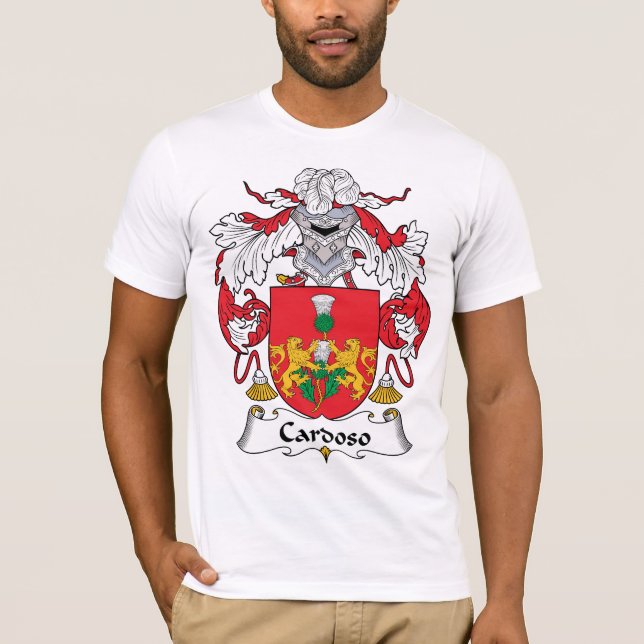 Cardoso Family Crest T-Shirt (Front)