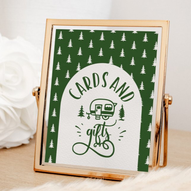 Cards and gifts Capming One Happy Camper birthday Poster (Creator Uploaded)