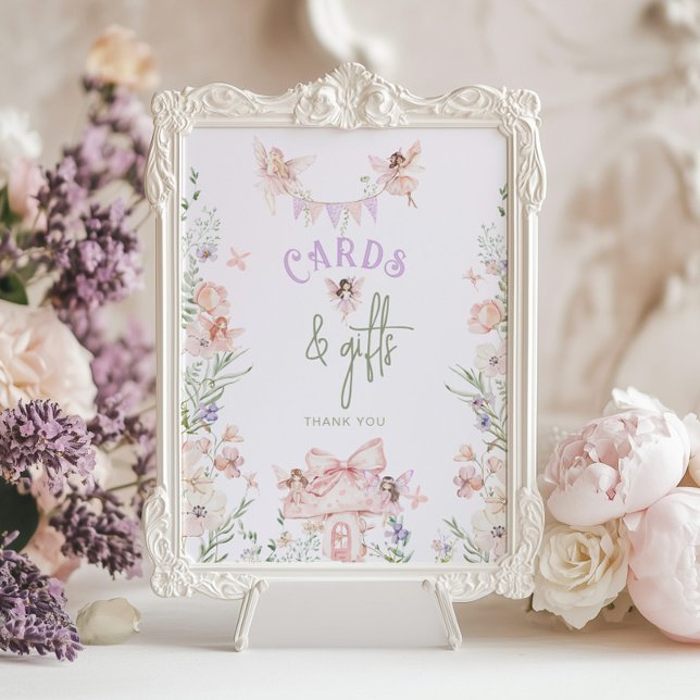 Cards and Gifts Whimsical Fairy Birthday Poster (Creator Uploaded)