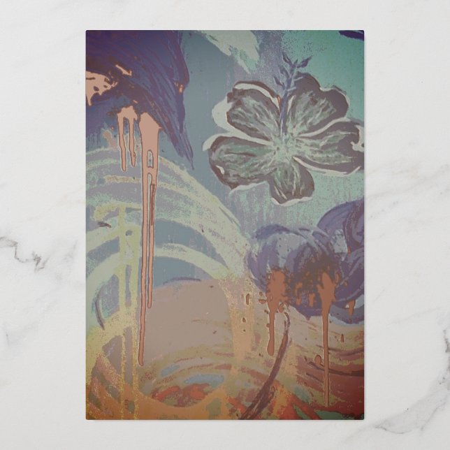 "CARDS BY MAGHIE" #CARDSBYMAGHIE CARDSBYMAGHIE.COM FOIL HOLIDAY CARD (Front)