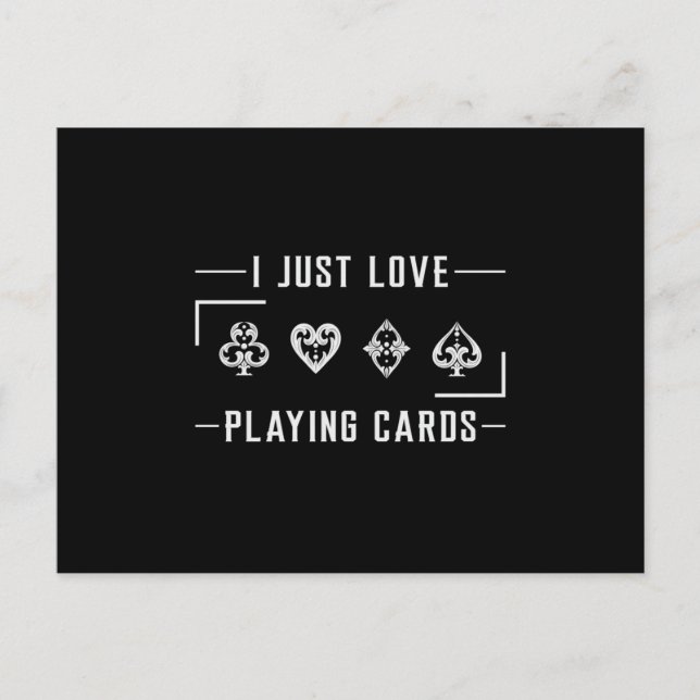 Cards Card Playing Day Ace Poker Casino Game Gift (Front)