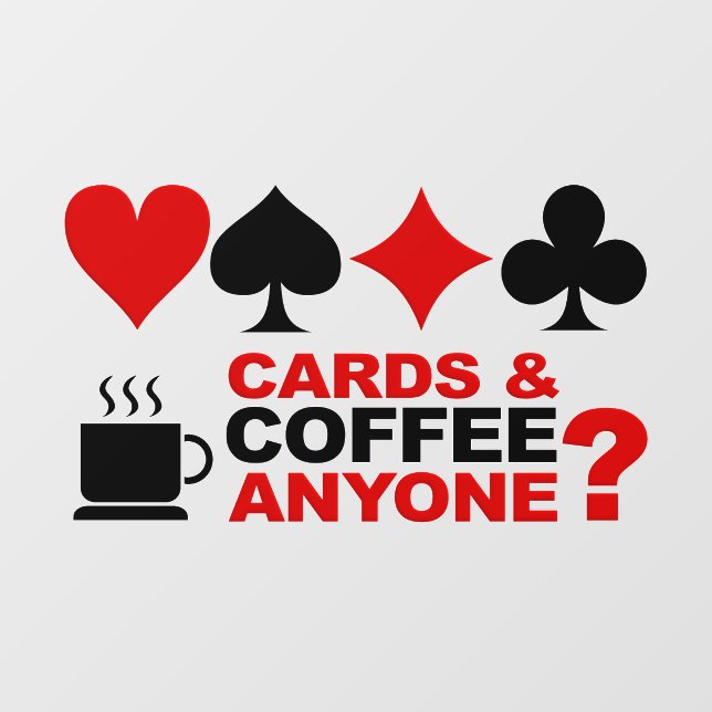 Cards & Coffee (Sheet)