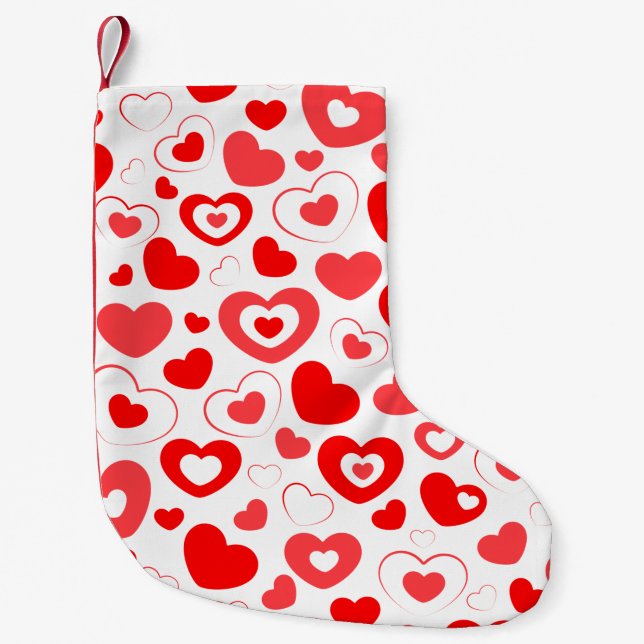 Cards decoration design element small christmas stocking (Front)