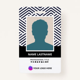 Cards Employee Custom Printing ID ID Badge