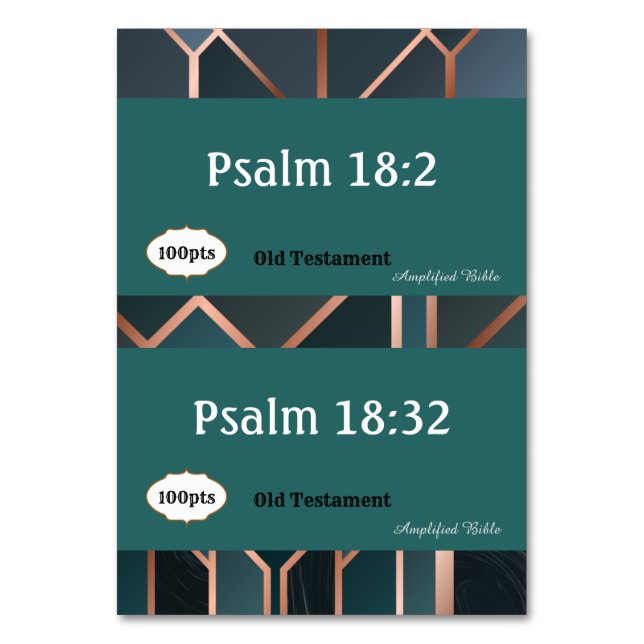 Cards for Game (Back)