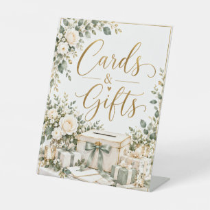 Cards & Gifts Wedding Card and Gift Pedestal Sign