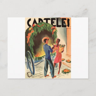 Cards of invitations Vintage Cuba Posters