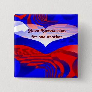 Care_ 15 Cm Square Badge