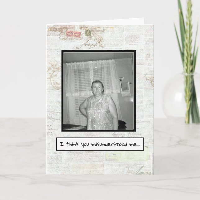 Care and Concern Card (Front)