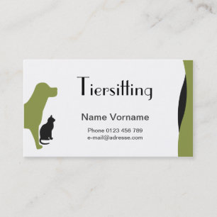 care business card