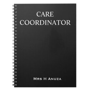 Care Coordinator Notes Notebook