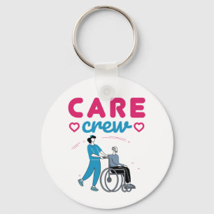Care Crew Caregivers In Home Nursing Home Key Ring